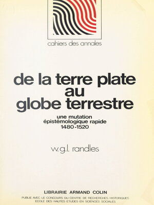 cover image of De la terre plate au globe terrestre
